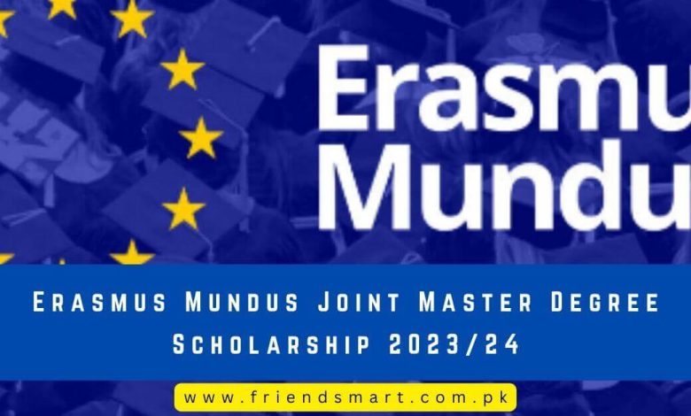 Erasmus Mundus Joint Master Degree Scholarship 2023/24