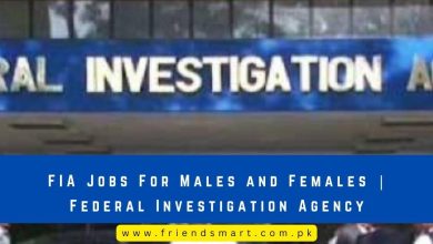 Photo of FIA Jobs For Males and Females | Federal Investigation Agency