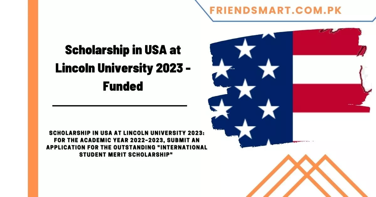 Scholarship in USA at Lincoln University