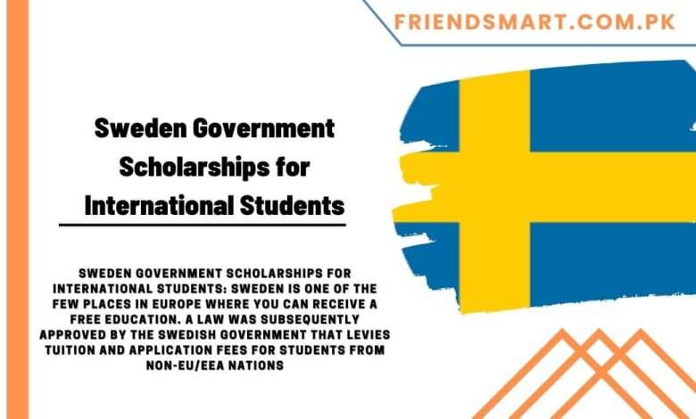 Sweden Government Scholarships for International Students