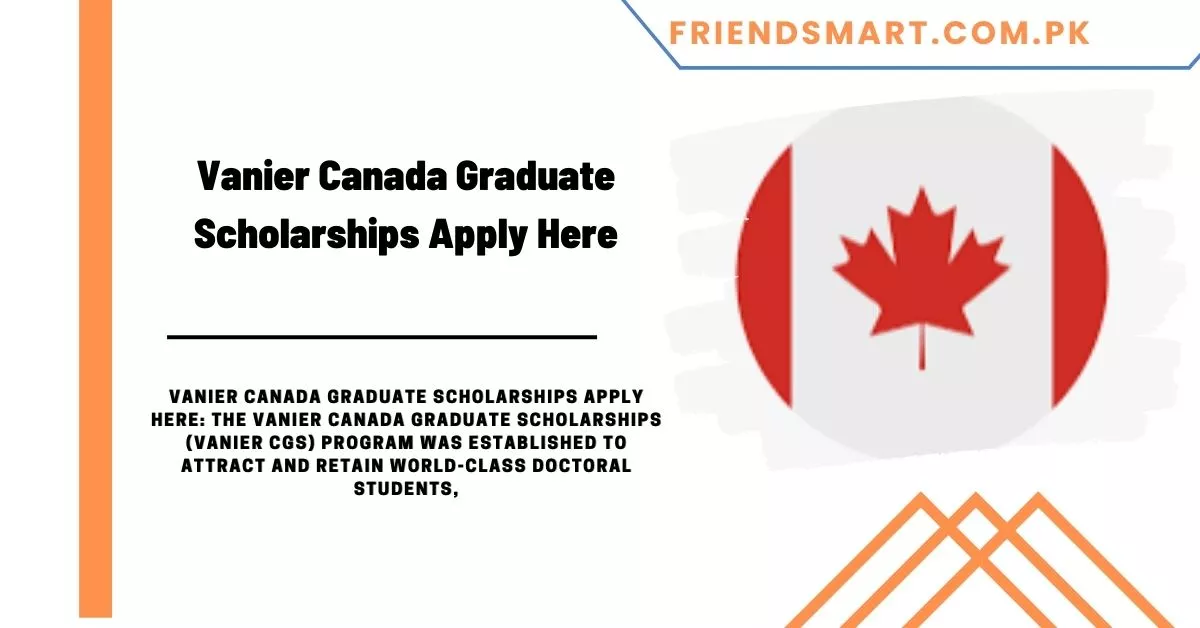 Vanier Canada Graduate Scholarships