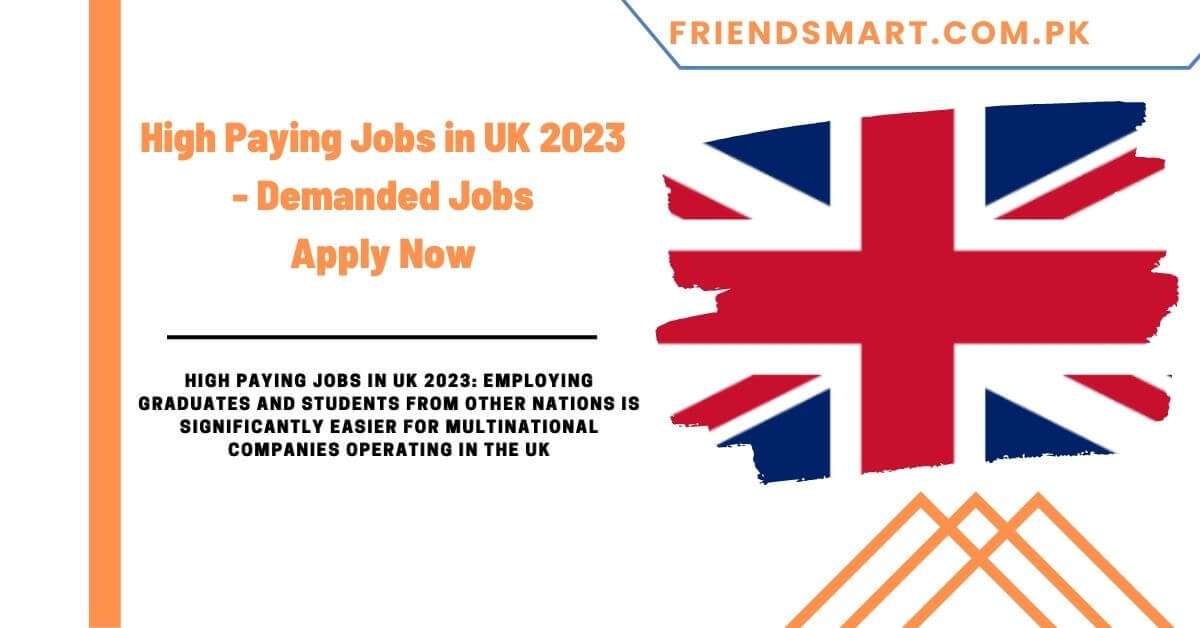 High Paying Jobs In Uk 2023 Demanded Jobs 2113