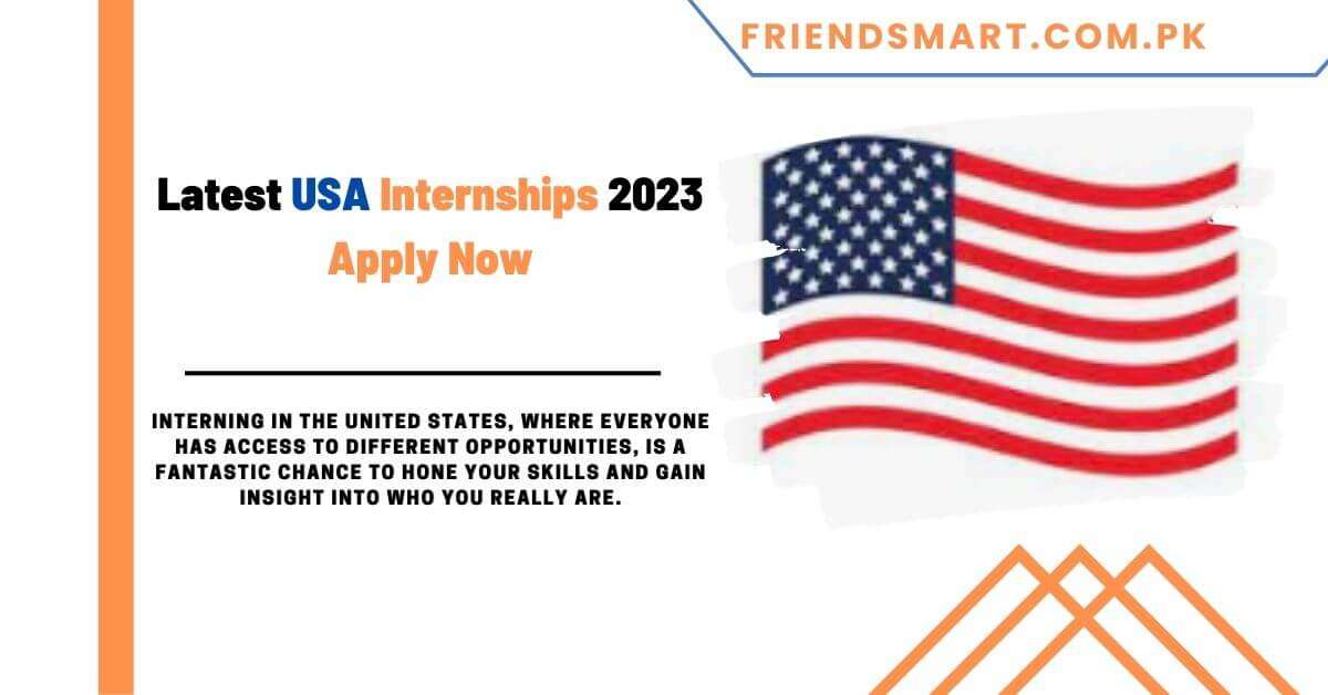 Latest USA Internships 2024 Apply Now