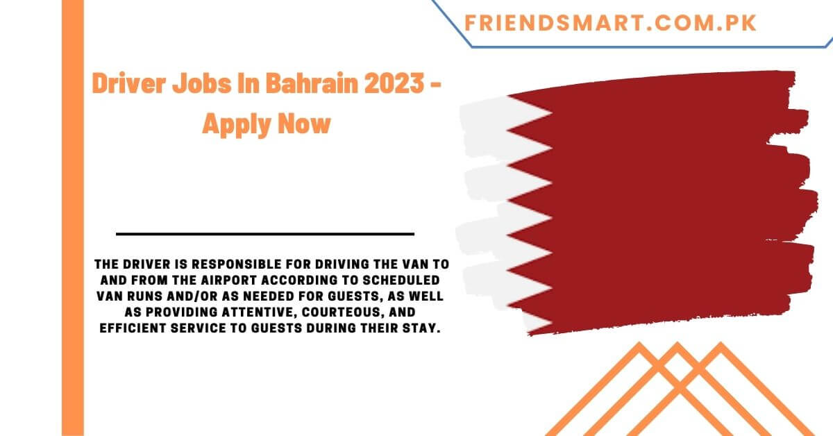 Dhl Driver Jobs In Bahrain