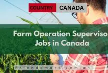 Photo of Farm Operation Supervisor Jobs in Canada 2024- Apply Now