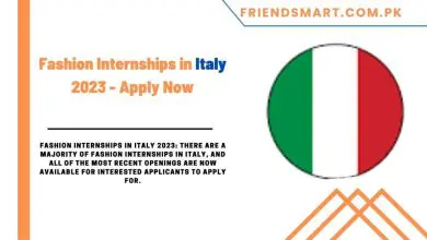 Photo of Fashion Internships in Italy 2023 – Apply Now