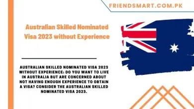 Photo of Australian Skilled Nominated Visa 2023 without Experience