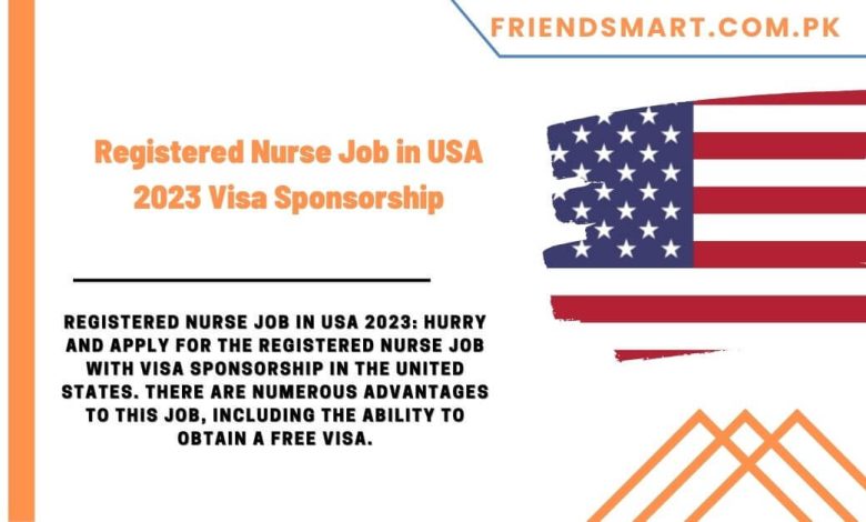 nursing sponsorship jobs in usa