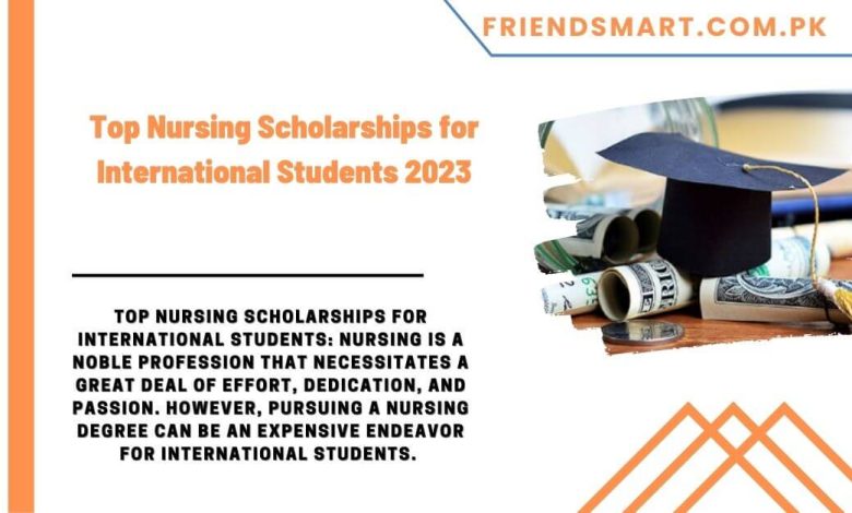 phd nursing scholarships for international students