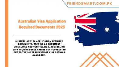 Photo of Australian Visa Application Required Documents 2023