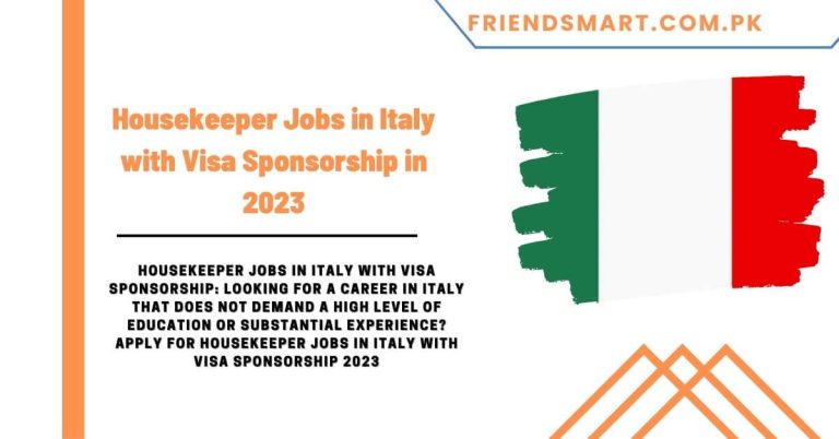 Housekeeper Jobs In Italy With Visa Sponsorship In 2023 768x402 