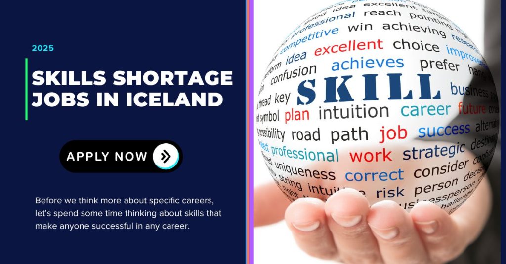 Skills Shortage Jobs in Iceland 2025 for International