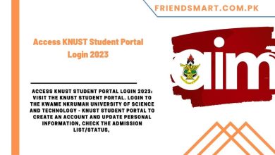 Photo of Access KNUST Student Portal Login 2023