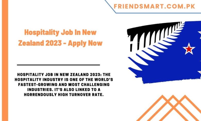 Hospitality Job In New Zealand 2023 780x470 
