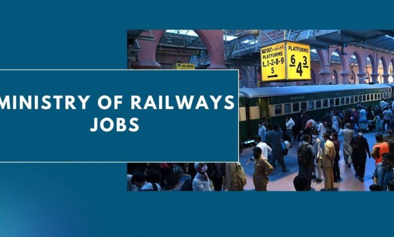 Photo of Ministry of Railways Jobs 2026