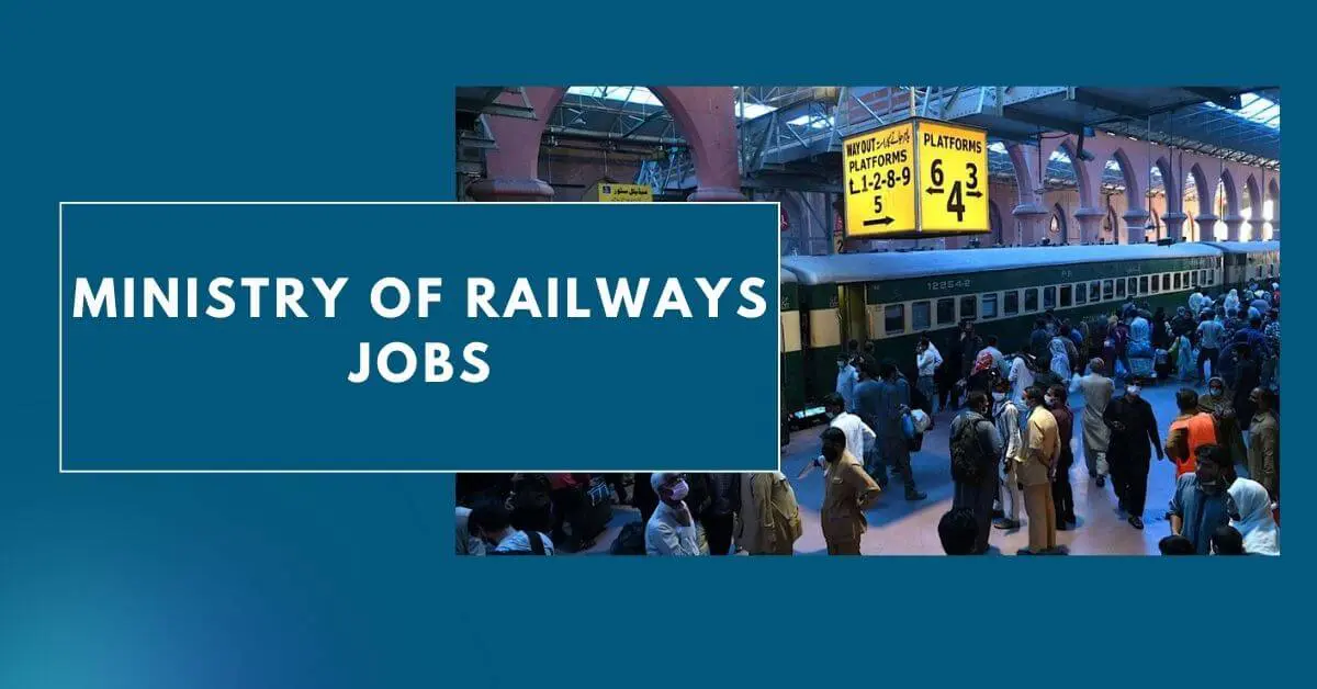 Ministry of Railways Jobs