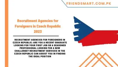 Photo of Recruitment Agencies for Foreigners in Czech Republic 2023