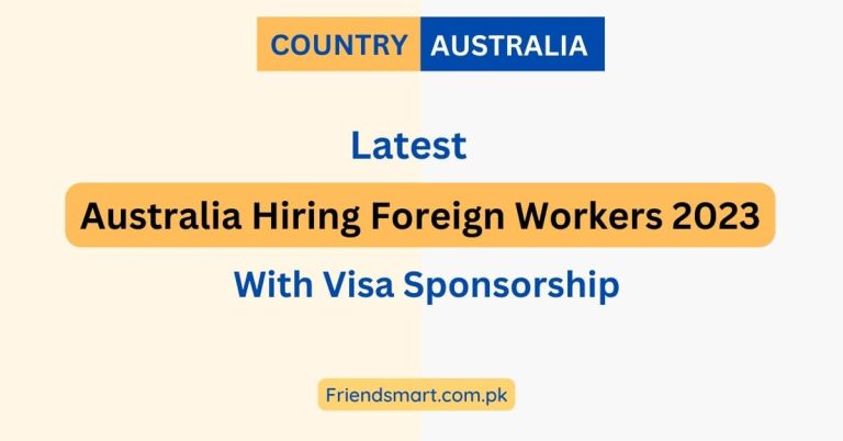 Australia Hiring Foreign Workers 2023 - Visa Sponsorship (Apply Now)