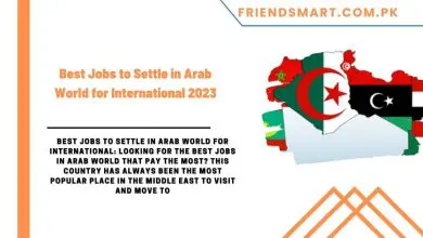 Photo of Best Jobs to Settle in Arab World for International 2023