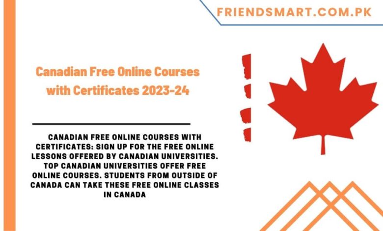 Canadian Free Online Courses With Certificates 2023 24 780x470 