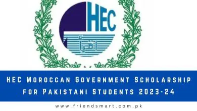 Photo of HEC Moroccan Government Scholarship for Pakistani Students 2023-24