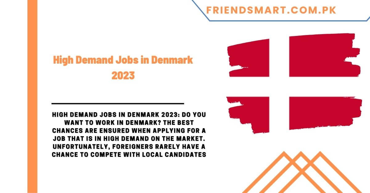High Demand Jobs in Denmark 2023