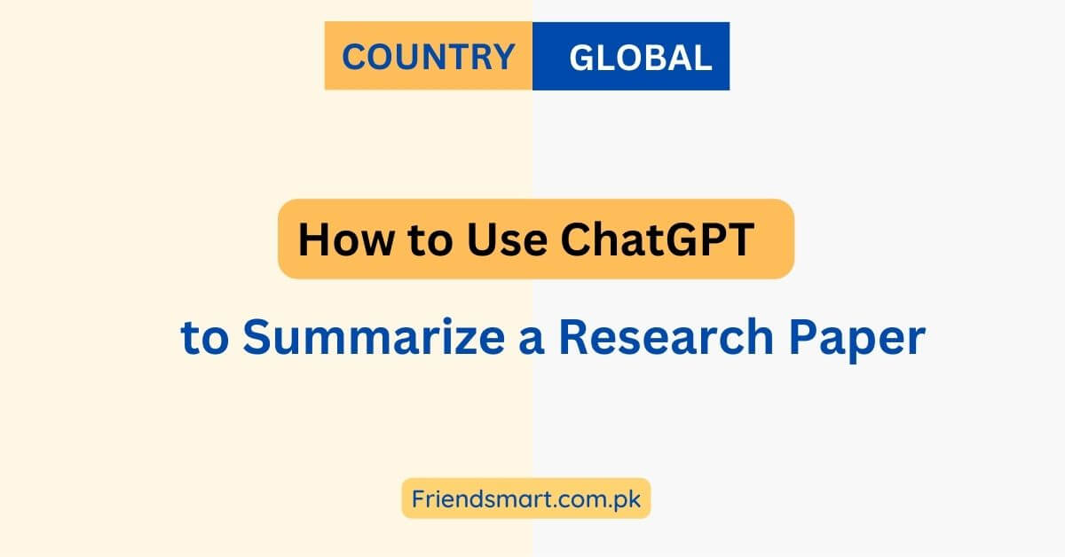 research paper summary chatgpt