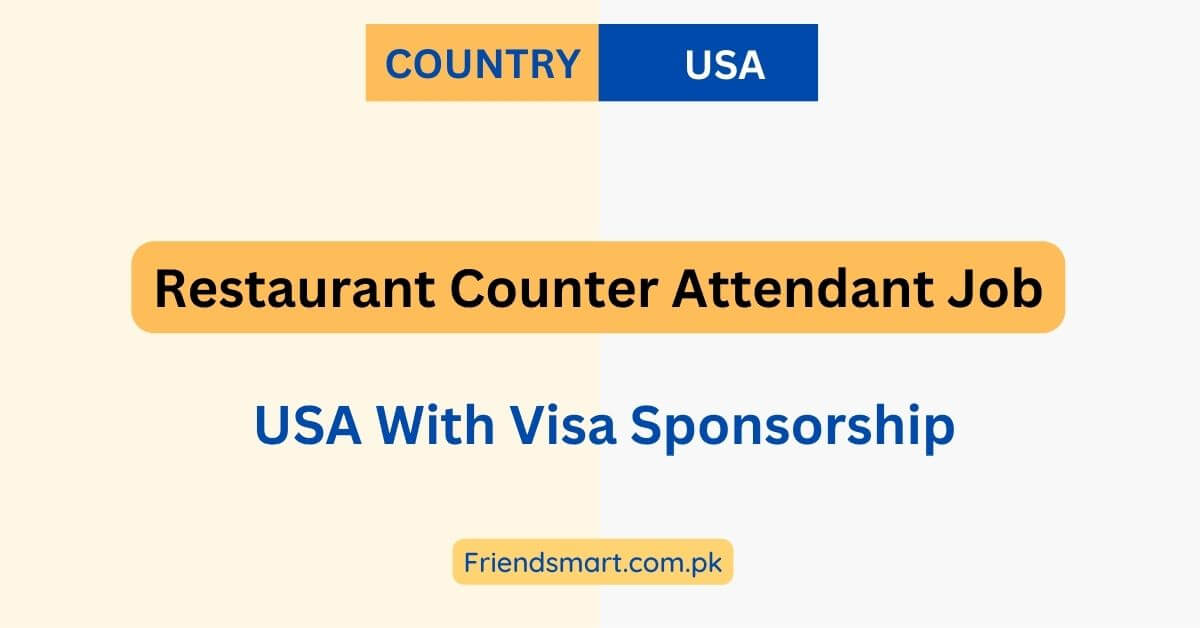 Restaurant Counter Attendant Job 