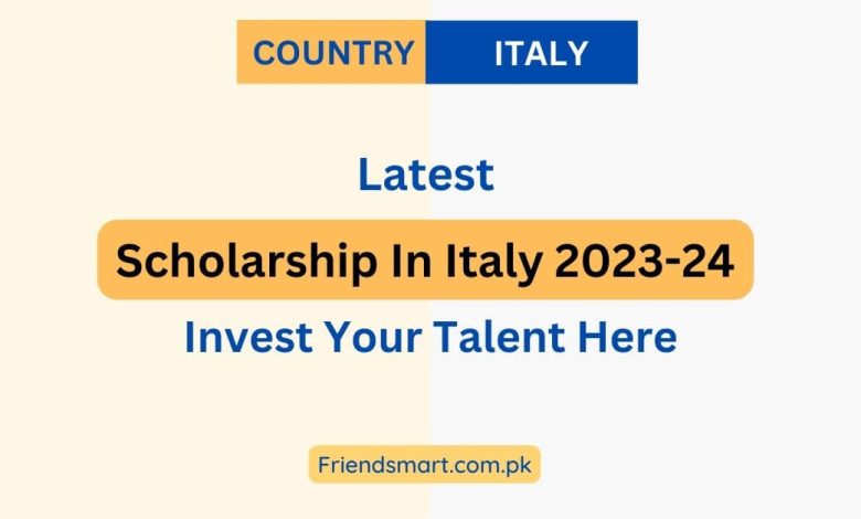Scholarship In Italy 2023 24 780x470 