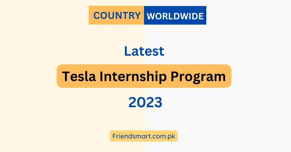 Tesla Internship Program 2023