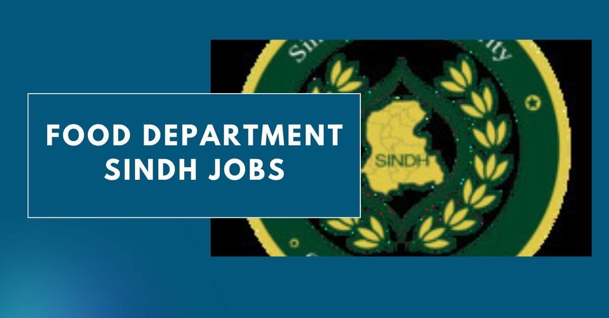 Food Department Sindh Jobs