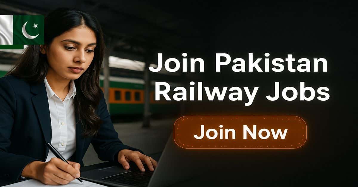 Join Pakistan Railway Jobs
