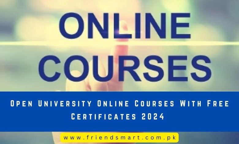 Open University Online Courses With Free Certificates 2024   Open University Online Courses With Free Certificates 2024 780x470 