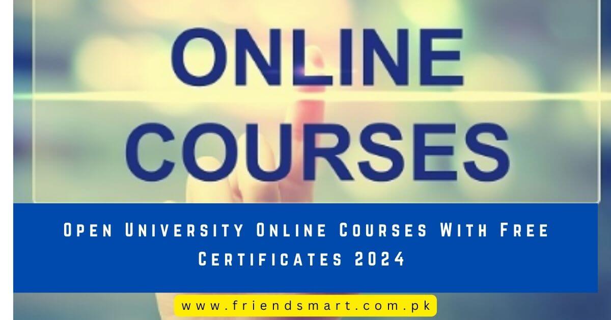 Open University Online Courses With Free Certificates 2024   Open University Online Courses With Free Certificates 2024 