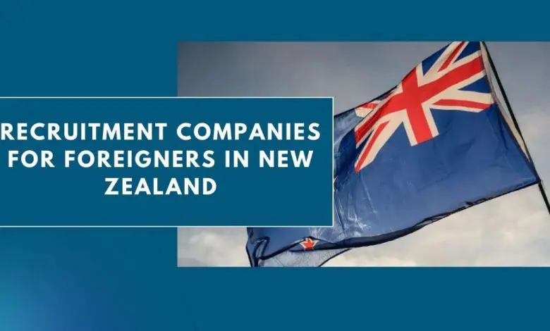 Photo of Recruitment Companies for Foreigners in New Zealand 2024