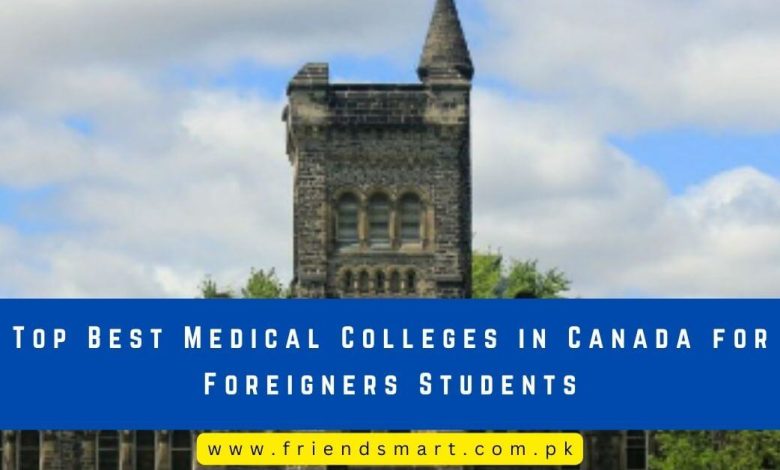 Top Best Medical Colleges In Canada For Foreigners Students   Top Best Medical Colleges In Canada For Foreigners Students 780x470 