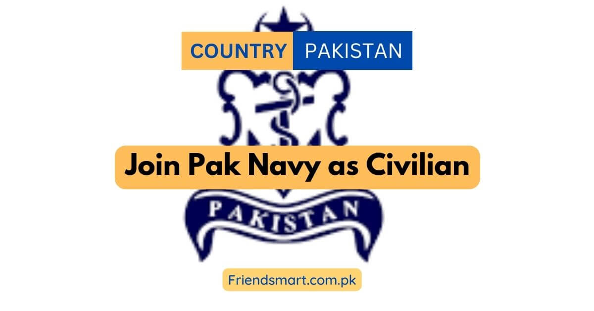Join Pak Navy as Civilian