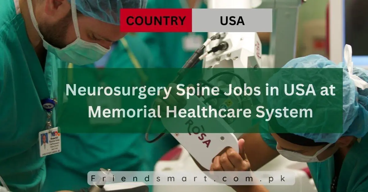 Neurosurgery Spine Jobs in USA at Memorial Healthcare System