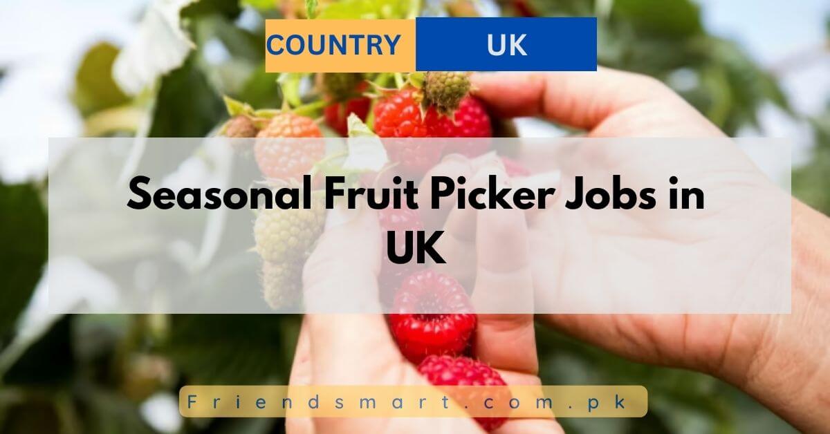 Seasonal Fruit Picker Jobs in UK