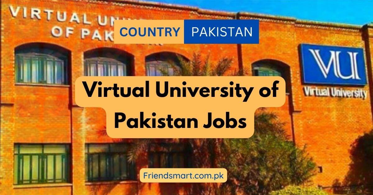 Virtual University of Pakistan Jobs