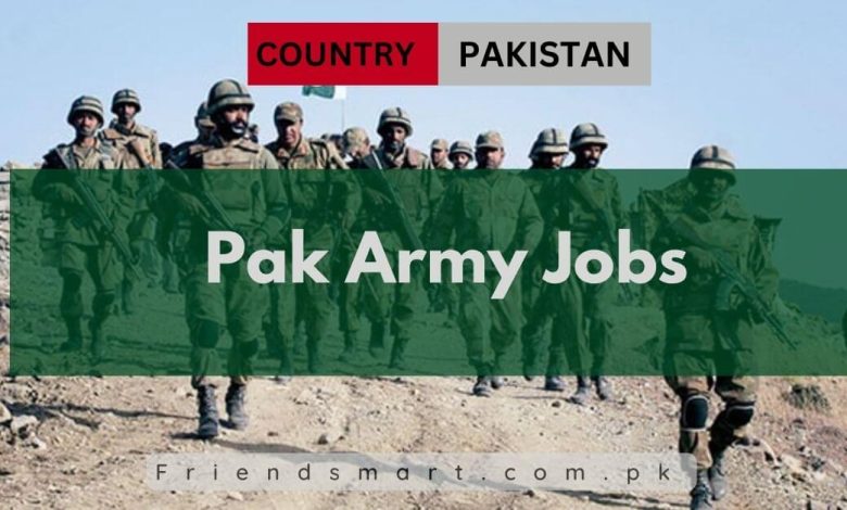 Pak Army Jobs 2024 - Apply Now