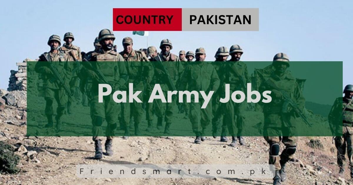 Pak Army Jobs 2024 - Apply Now