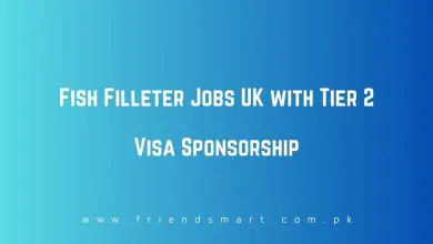 Photo of Fish Filleter Jobs UK with Tier 2 Visa Sponsorship