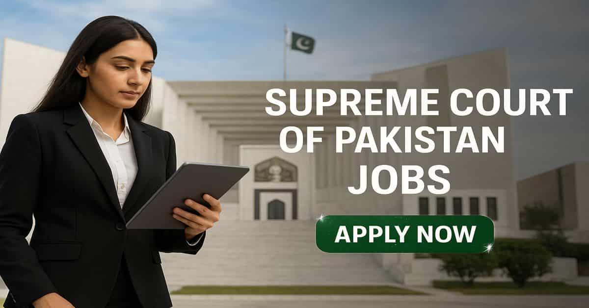 Supreme Court of Pakistan Jobs