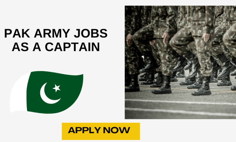 Photo of Pak Army Jobs as a Captain 2026