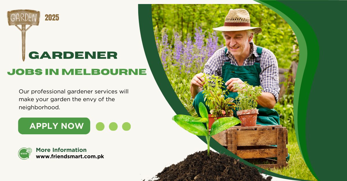 Gardener Job in Melbourne