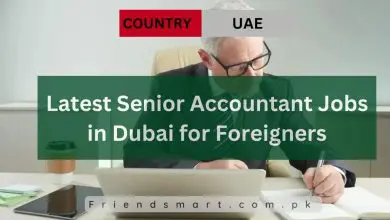 Photo of Latest Senior Accountant Jobs in Dubai for Foreigners 2024