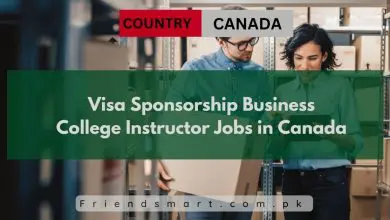 Photo of Visa Sponsorship Business College Instructor Jobs in Canada 2024