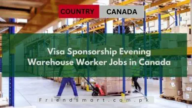 Photo of Visa Sponsorship Evening Warehouse Worker Jobs in Canada