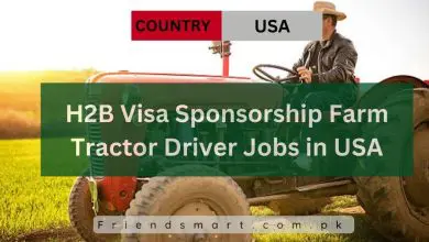 Photo of H2B Visa Sponsorship Farm Tractor Driver Jobs in USA 2024